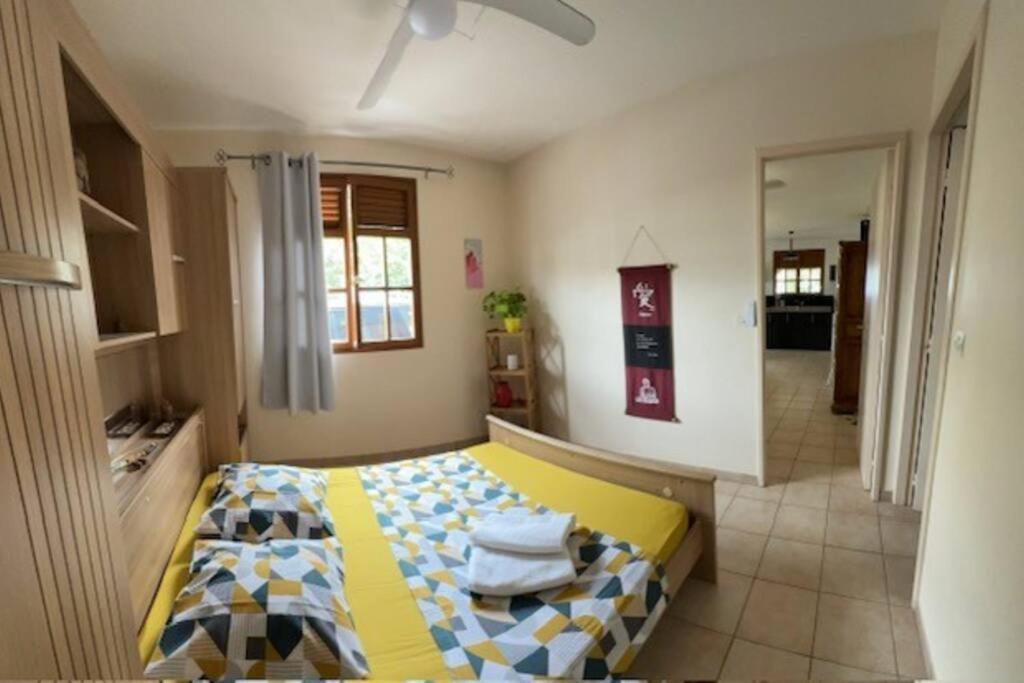 Ti Sucrier Jaune - Douceur Caraibe Vue Mer Le Carbet Bagian luar foto